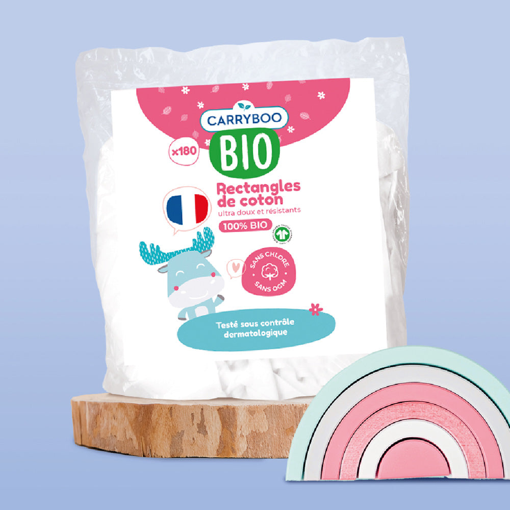 Family pads – Rectangles de coton Bio