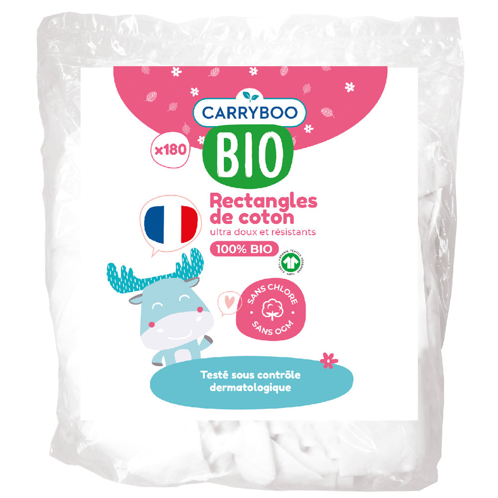 Family pads – Rectangles de coton Bio