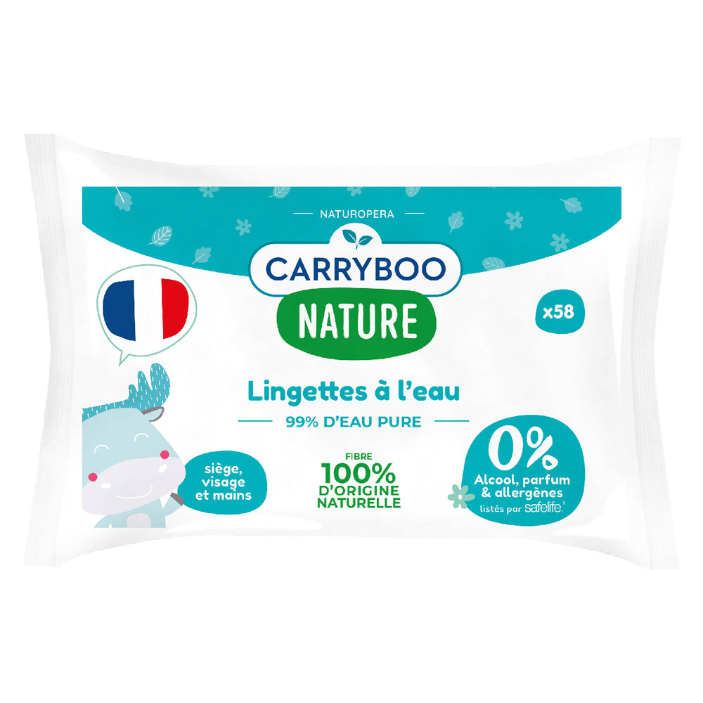 Lingettes à l’eau